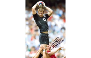 Tom Croft Signed 8x12 England Rugby Photo!